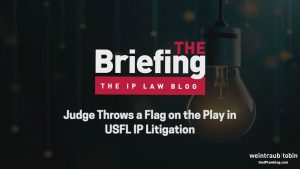 Judge Throws a Flag on the Play in USFL IP Litigation