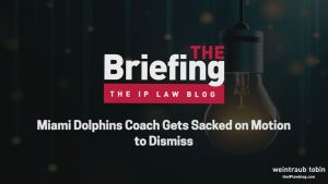 Miami Dolphins Coach Gets Sacked on Motion to Dismiss