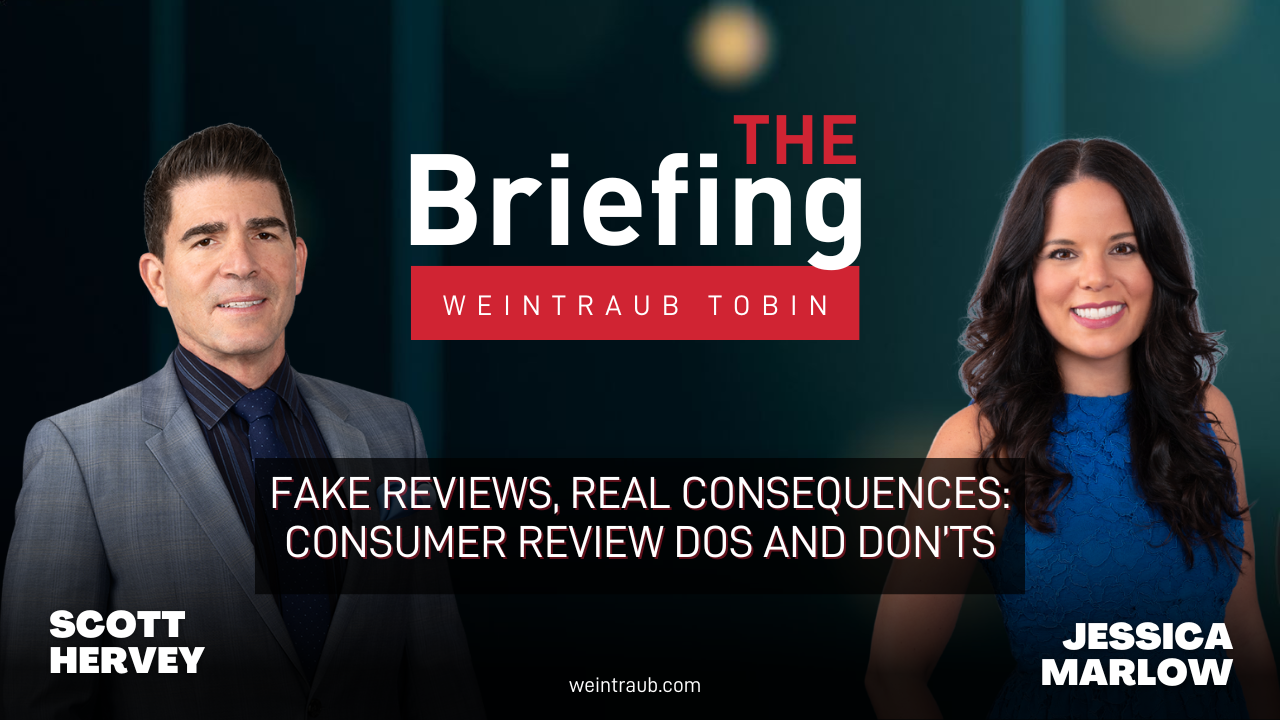 Volnumer Review Fake Reviews, Real Consequences: Consumer Review Dos and Don’ts ...