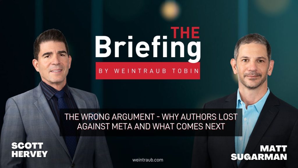 The Wrong Argument – Why Authors Lost Against Meta and What Comes Next ...